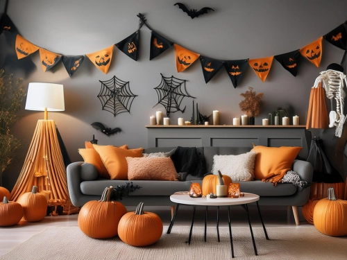 Dekoracja domu na Halloween - ozdoby i inspiracje