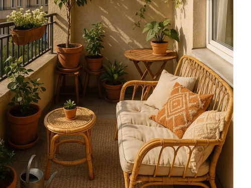 Jak urządzić balkon w bloku? Inspiracje
