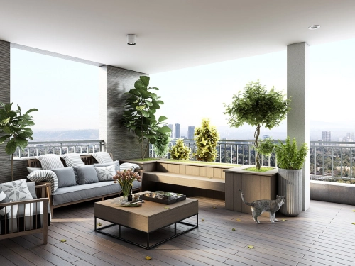 Sztuczne kwiaty na balkon jak żywe