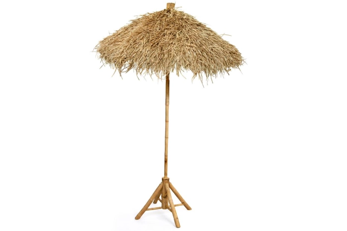 PARASOL BAMBUSOWY W KOLORZE NATURALNYM [240x150x240cm]