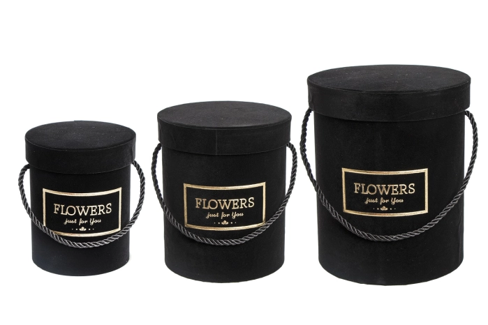 Flower box [s/3] (12kpl) [black]