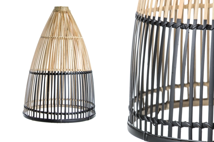 Klosz do lampy bambusowy (12szt)