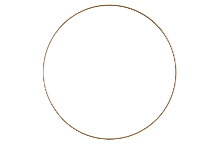 Okrąg metalowy złoty 50cm (36 szt)