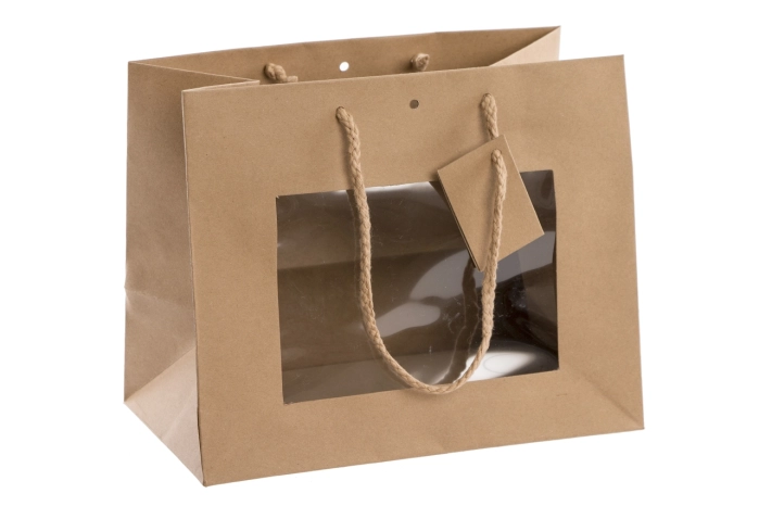 Shopper window kraft nature (12/144szt) [UY507HNNIXNNN]