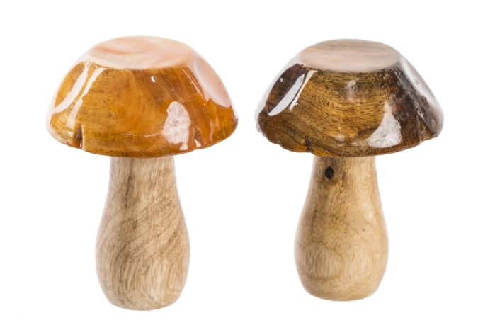Grzyb drewniany figurka (36szt)