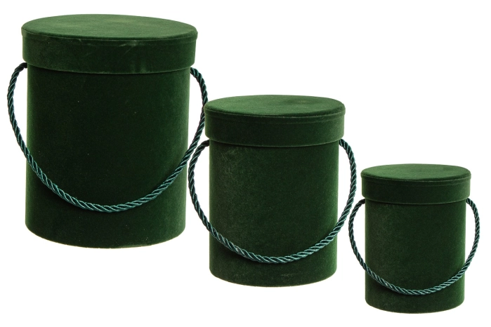 Flower box [s/3] (12kpl) [dark green]