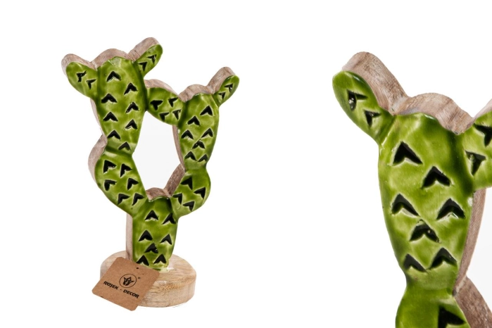 Kaktus drewniany (4szt)