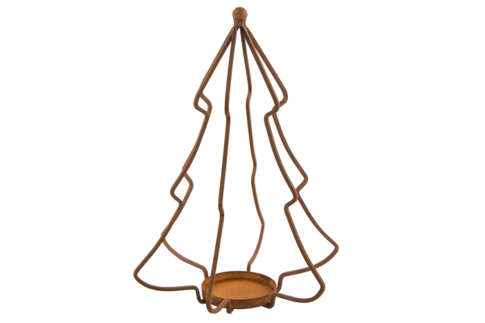 Choinka metalowa na tealight (8szt)