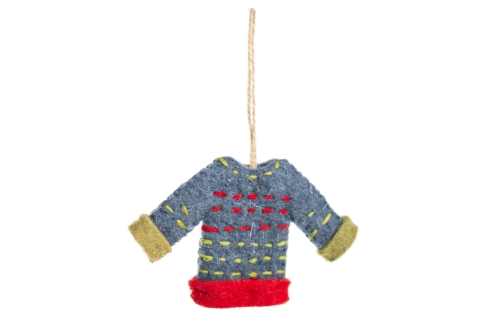 Zawieszka z filcu sweter (10/300szt)