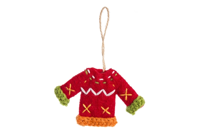 Zawieszka z filcu sweter (10/300szt)