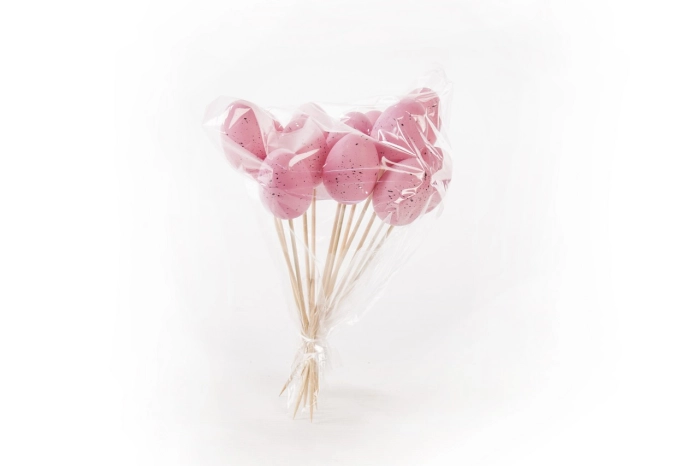 Jajka 6cm [s/12] (40op) [pink]