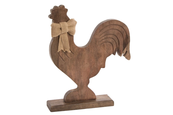Kura drewniana figurka (4szt)