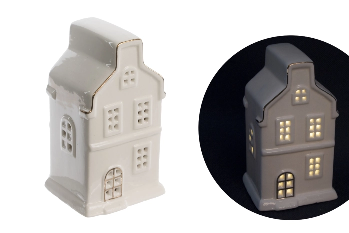 Domek ceramiczny LED (4/48szt)