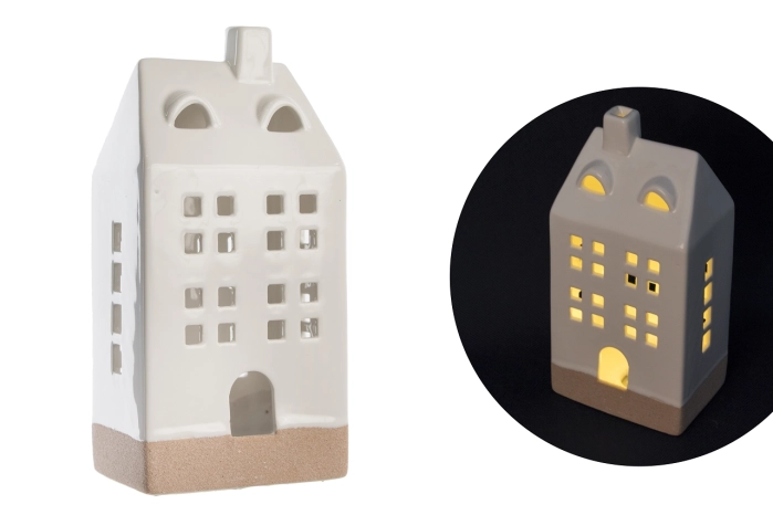 Domek ceramiczny LED (2/24szt)
