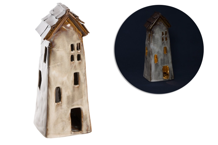 Domek ceramiczny (12szt)