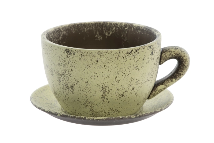 Osłonka ceramiczna filiżanka z podstawką średnia (6szt)