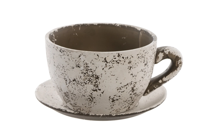 Osłonka ceramiczna filiżanka z podstawką średnia (6szt)