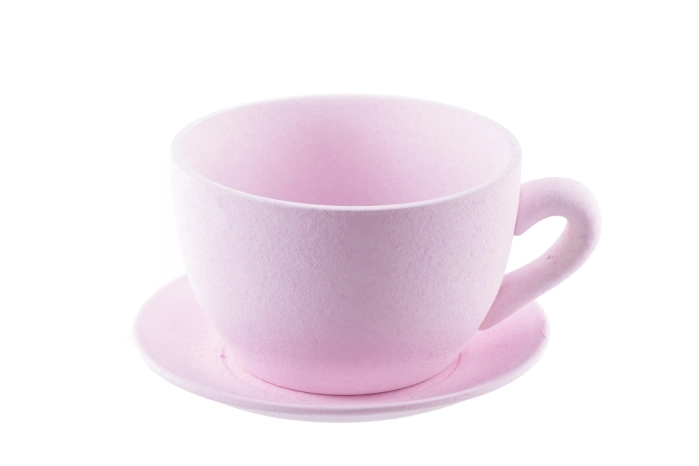 Osłonka ceramiczna filiżanka z podstawką średnia (6szt)