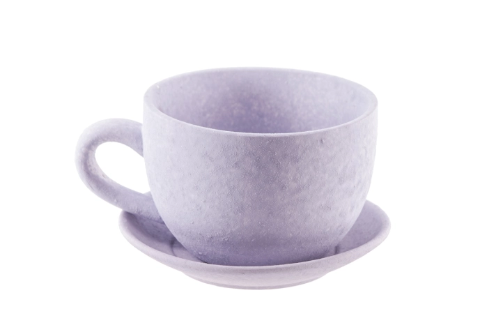 Osłonka ceramiczna filiżanka z podstawką mała (12szt)