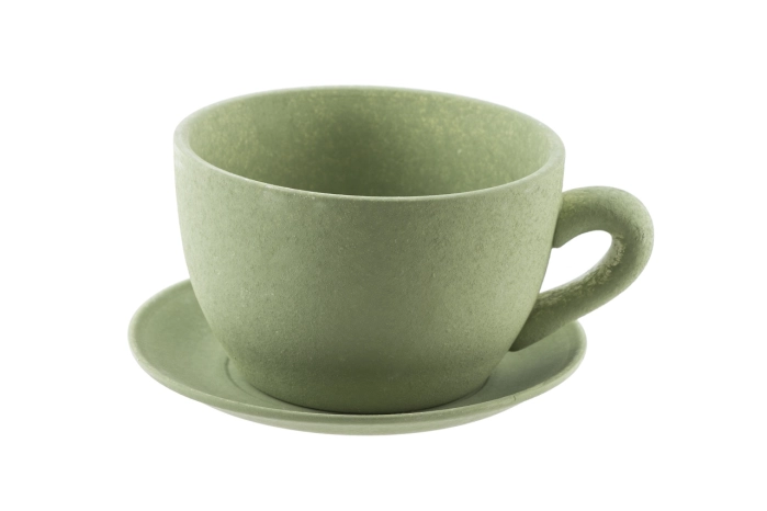 Osłonka ceramiczna filiżanka z podstawką średnia (6szt)