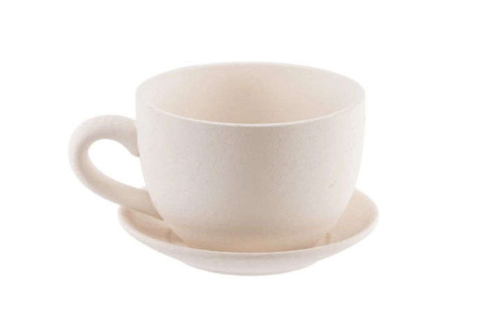 Osłonka ceramiczna filiżanka z podstawką mała (12szt)