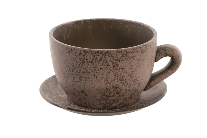 Osłonka ceramiczna filiżanka z podstawką średnia (6szt)