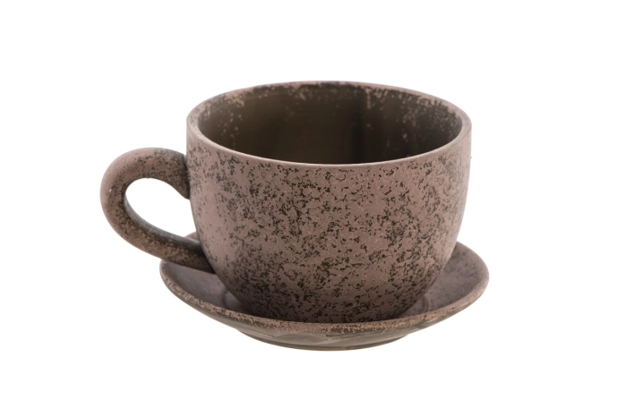 Osłonka ceramiczna filiżanka z podstawką mała (12szt)