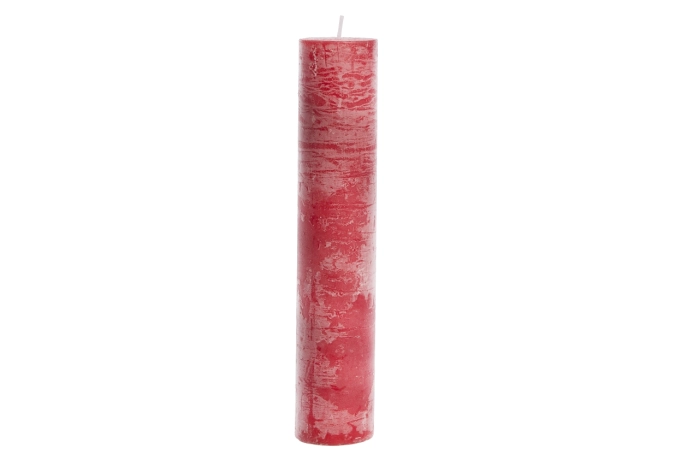 Świeca 5x25cm Fiery Red (24szt)
