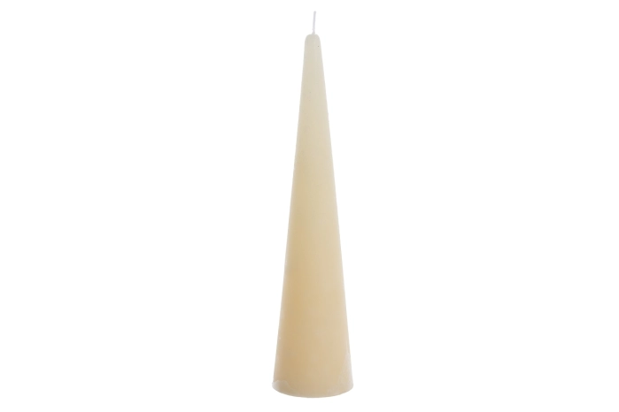 Świeca stożek 7x30cm Creme (24szt)
